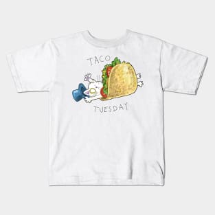 Dapper Cat - Taco Tuesday Kids T-Shirt